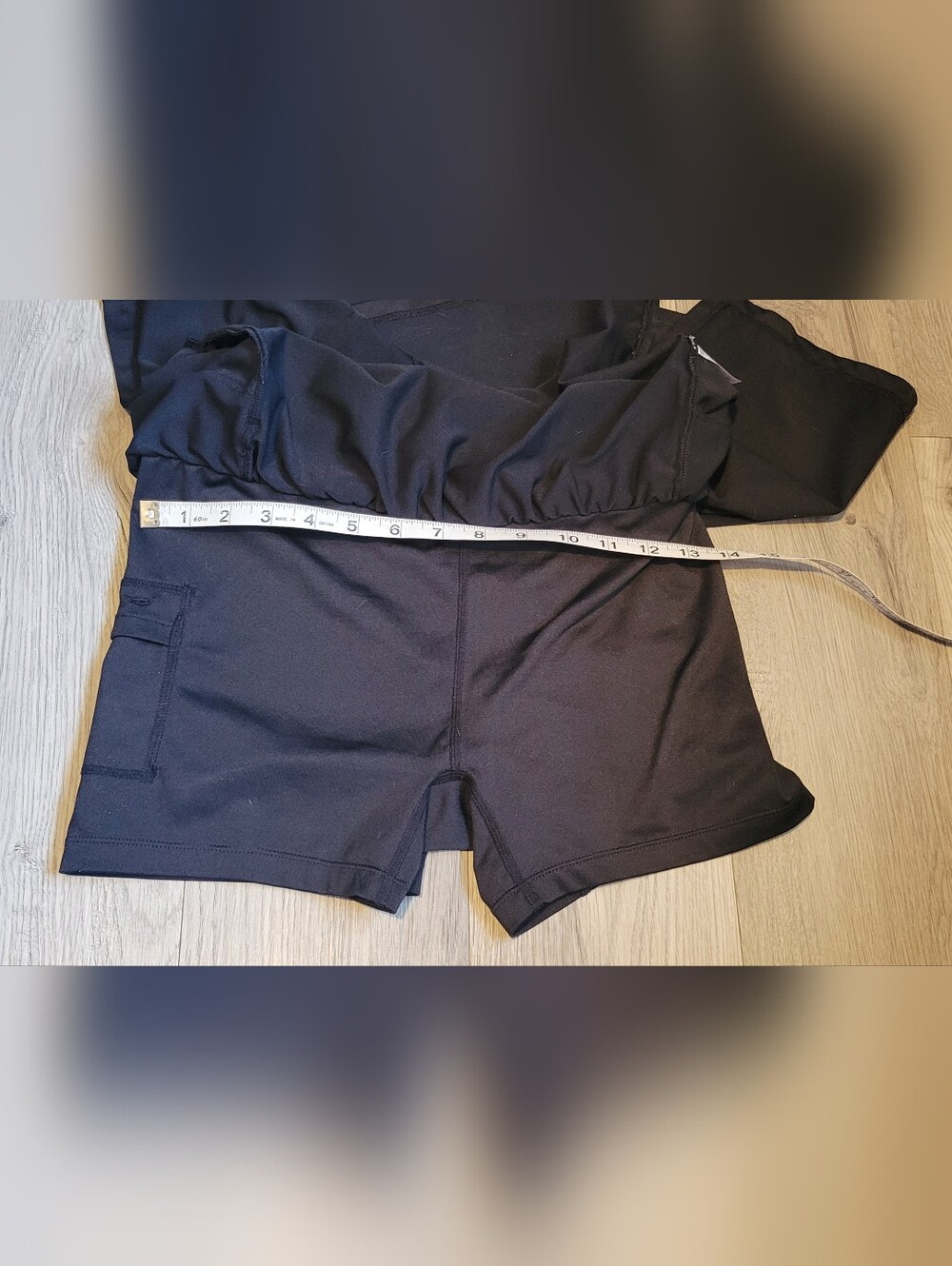 New Balance Lightning Dry Black Athletic Skorts (Skirt + Built-in Short), Medium - Picture 8 of 16